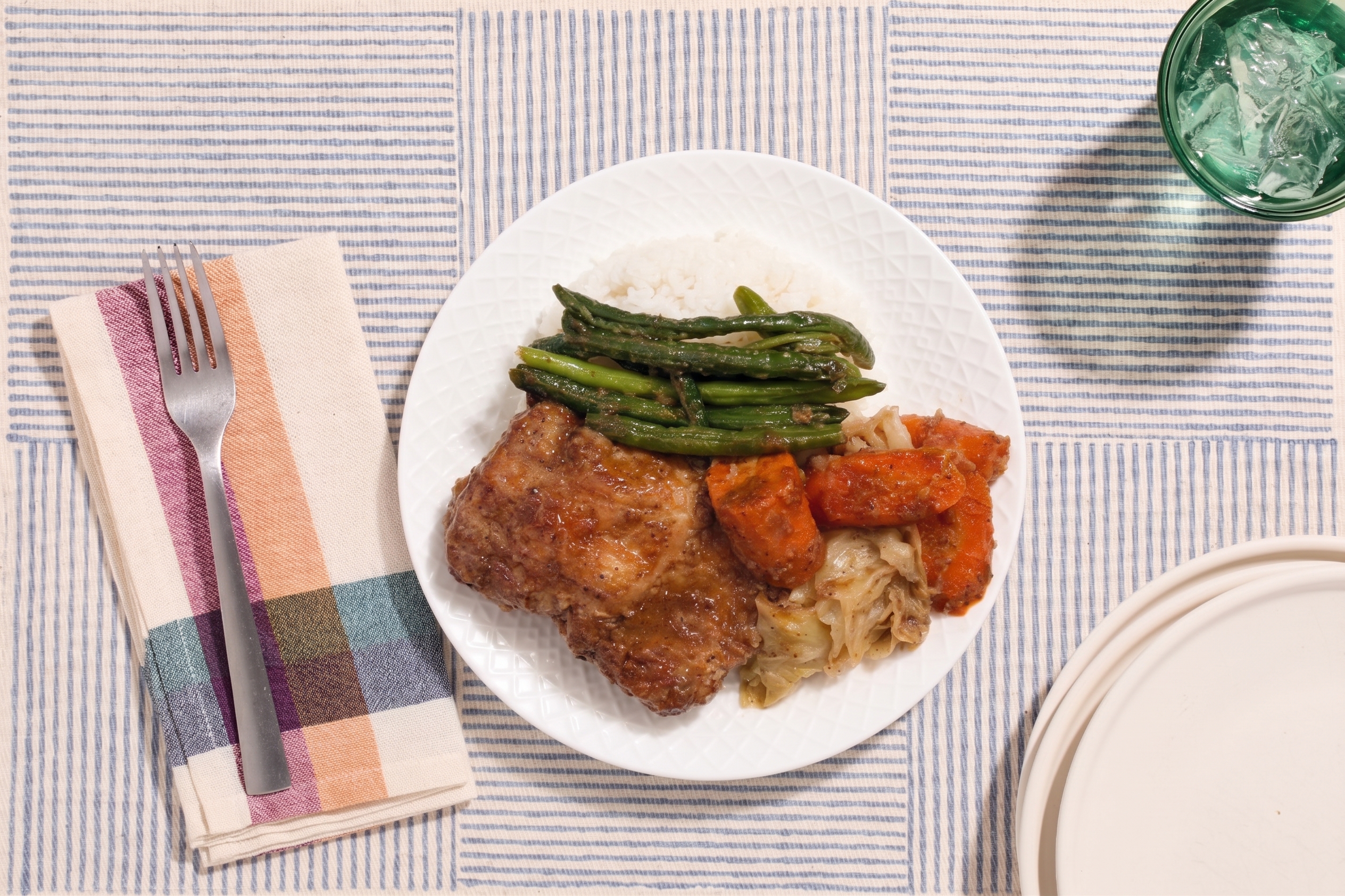 Honey Glazed Chicken & Veggies