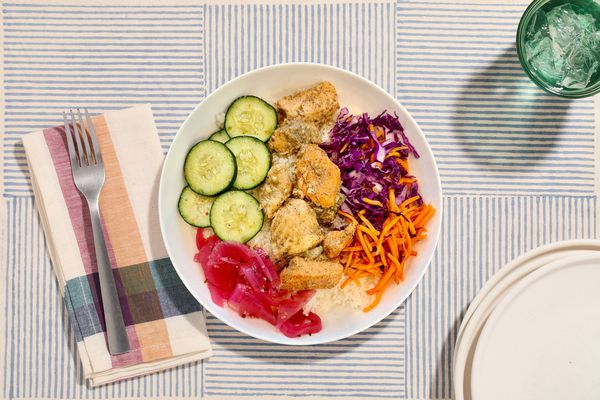 Fresh Garden Salmon Bowl